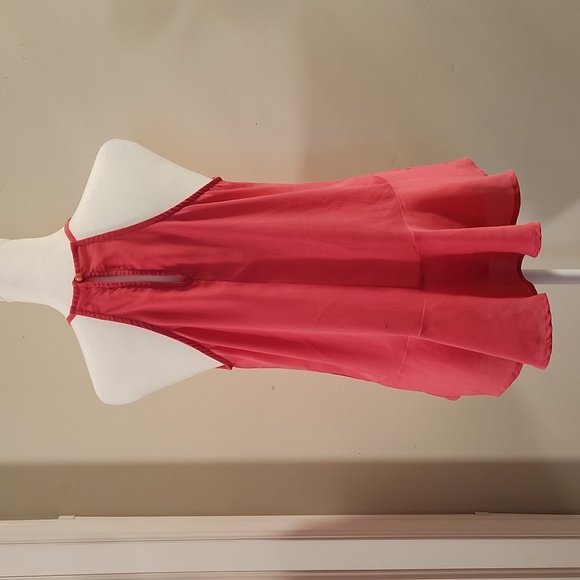 Soprano ~Dressy Tank Top Pink Size Small - Picture 3 of 6